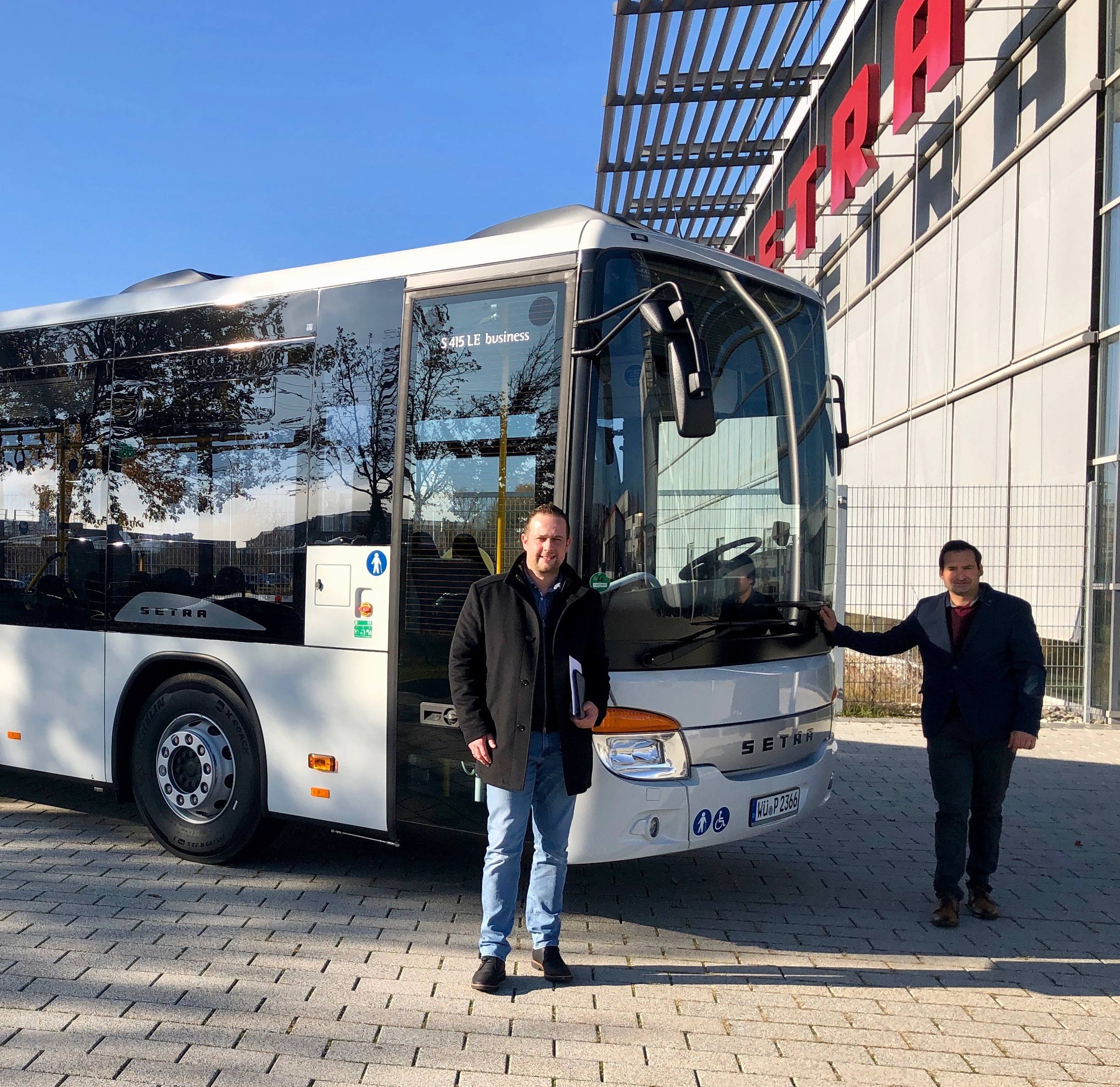 Helmstätter Busunternehmen Ditterich mit neuem Setra S 415 LE